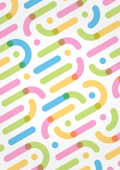 Abstract colorful geometric background