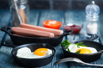 fried eggs