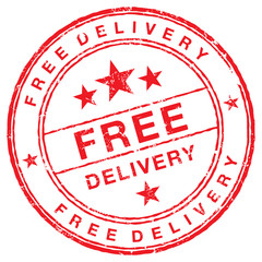 Free Delivery stamp