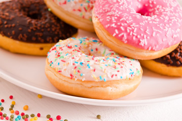 American donuts. 