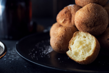 Deep fried dough balls