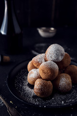 Deep fried dough balls
