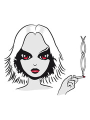 Kiffen joint girl marihuana stoned