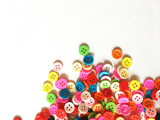 Colorful buttons background
