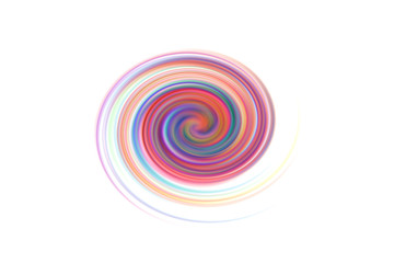 spiral rainbow