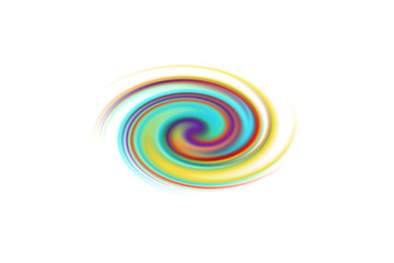 spiral rainbow