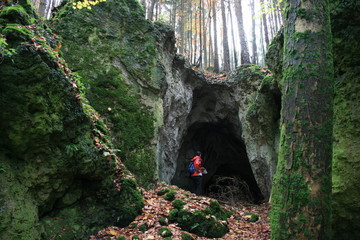 Höhle in der fränkischen Schweiz