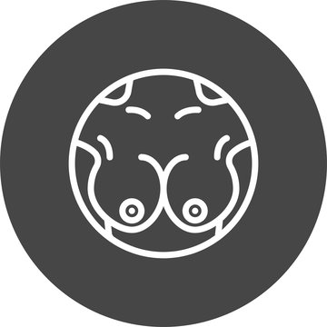recommend clip art: breast icon