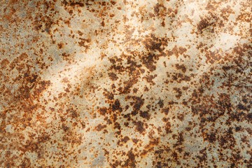 Rusty shabby painted metal texture abstract background