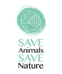 Save animals logo