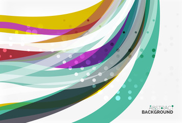 Flowing abstract background