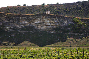 Fototapeta na wymiar View of Old Orhei. Moldova