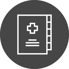 Obraz premium medical-report icon