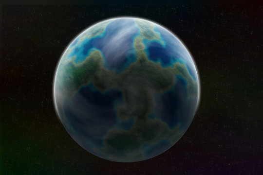 Planeet zoals de aarde