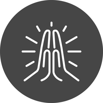 praying icon
