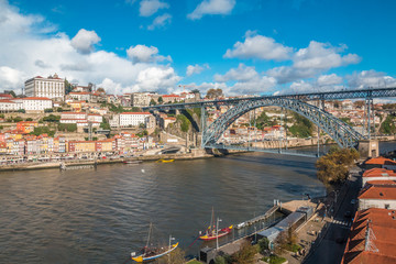 Fototapeta na wymiar Nice city of Porto Portugal