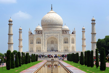 India - Thaj Mahal in Agra - Unesco 