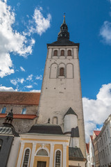 Old church belltower in Tallinn