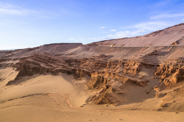 Fototapeta na wymiar The moon valley, Atacama desert, Chile