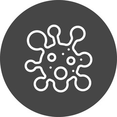 Fototapeta premium virus icon