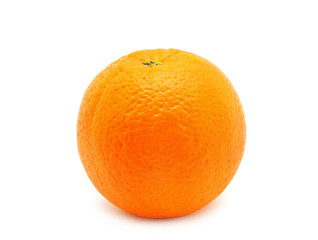 Orange fruit isolated on white