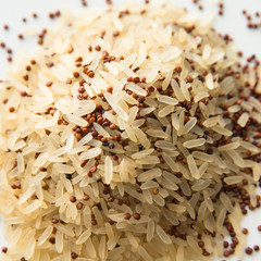 Brown rice with quinoa 