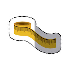 Sewing equipment and tools icon vector illustration graphic design