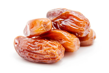 Dates isolated on white background