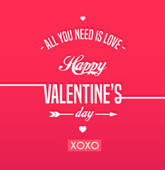 Happy Valentines Day card