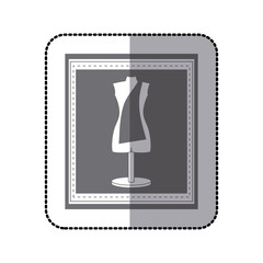 Sewing equipment and tools icon vector illustration graphic design