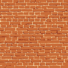 Obraz premium vector brick wall texture illustration, brickwall pattern