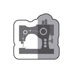 Sewing equipment and tools icon vector illustration graphic design
