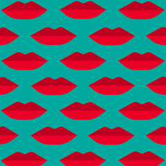 icons set of female lips,vector, illustration,