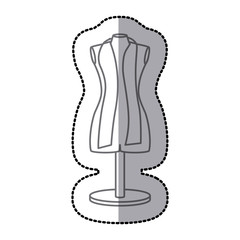 Sewing equipment and tools icon vector illustration graphic design