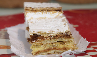 Millefeuille cakes