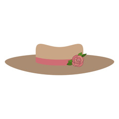 Women vintage hat icon vector illustration graphic design