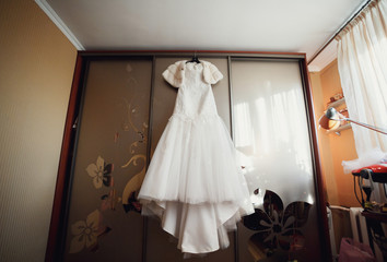 Fototapeta na wymiar wedding original dresses for amazing bride