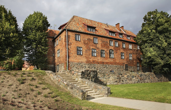 Teutonic castle in Ketrzyn. Poland