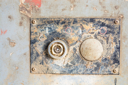 Old rusted metal background, texture