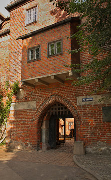 Teutonic castle in Ketrzyn. Poland