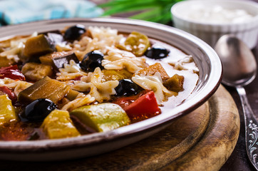 Soup with vegetables