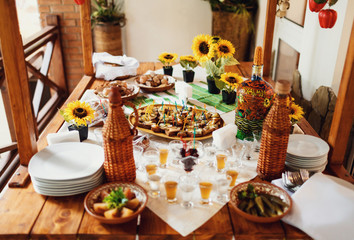 Ukrainian Cossack table tradition