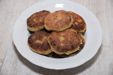 Vegetable cutlets / fritter / cackes