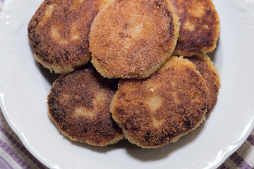 Vegetable cutlets / fritter / cackes