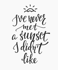 quote typography lettering