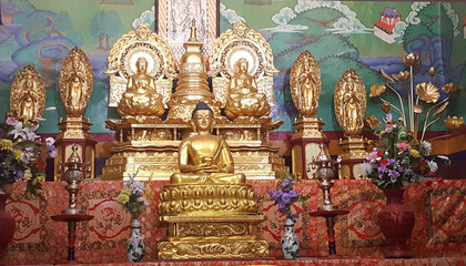 Fototapeta na wymiar Image of Lord Buddha 