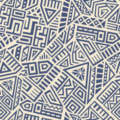 Aztec Vector Seamless Pattern