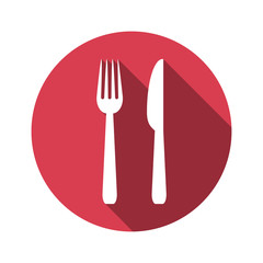 vector flat design food and restaurant icon