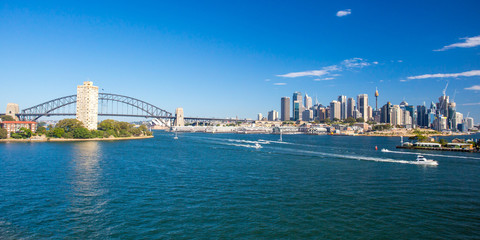 Sydney Skyline from Balls Head Reserve