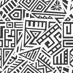 Aztec Vector Seamless Pattern